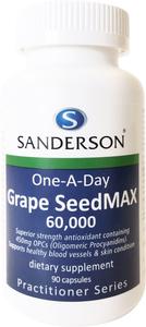 Sanderson Grape SeedMax 90 Capsules